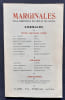 Marginales. Revue trimestrielle des id&eacute;es et des lettres. N&deg;40, f&eacute;vrier 1955.. DELAET (Jean). MARTINET (Marcel). MINNE (Jules). GAILLIARD ...