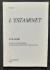 L’Estaminet, n&deg;8, 1996. . BURY (Pol). NOIRET (Joseph).