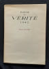 Po&eacute;sie et v&eacute;rit&eacute; 1942. . ELUARD (Paul). 
