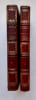 Le&ccedil;ons de physiologie exp&eacute;rimentale appliqu&eacute;e &agrave; la m&eacute;decine, faites au Coll&egrave;ge de France. Tome I : Cours du semestre d'hiver 1854-1855. Tome II : ...
