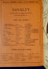 Novelty's jazz band. Recueil de 16 danses nouvelles choisies parmi les plus grands succ&egrave;s actuels. Transcrit pour harmonie et fanfare par Fernand ...