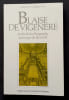 Blaise de Vigen&egrave;re, po&egrave;te et mythographe au temps de Henri III.. DE VIGENERE (Blaise). 