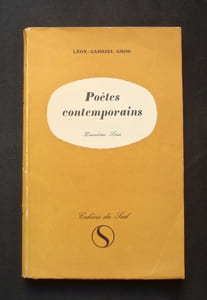 Poètes contemporains - Deuxième série -  