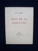 Sens de la solitude -  par TAVERNIER (René) -  - Image 2