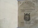 Michaelis Gavassetii Novellariensis, philosophi et medici, Libri duo. Alter de Rebus praeter naturam, Alter de Indicationibus curatiuis, seu de ...