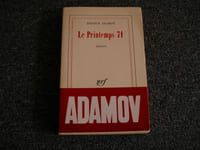 LE PRINTEMPS 71. dedicace