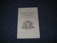 ARMORIAL FRANCAIS . Tome IX. Fascicule 3