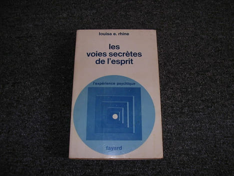 LES VOIES SECRETES DE L'ESPRIT. RHINE Louisa