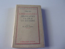 TROIS AMBASSADES FRANCAISE A LA VEILLE DE LA GUERRE. CHARLES ROUX François