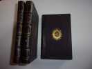 BIBLIOTHEQUE CRITIQUE DES POETES FRANCAIS.  Complet en 3 tomes. CAHOUR Arsene