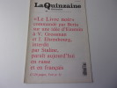 la quinzaine littÈraire . 681. 16 / 30 novembre 1995. le livre noir. LA QUINZAINE LITTERAIRE. Maurice Nadeau.