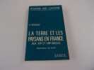 LA TERRE ET LES PAYSANS EN FRANCE aux XII et XIII siècles. PERROY Edouard