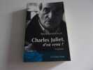 CHARLES JULIET D'OU VENU?. LAURICELLA Anne