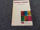 VIES POLITIQUES. ARENDT Hannah