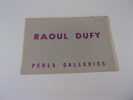 RAOUL DUFY. Perls Galleries