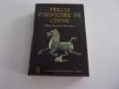 PRECIS D'HISTOIRE ANCIENNE. SHOUYI Bai . Sous la direction de