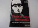 C'ETAIT UN TEMPS DERAISONNABLE. Les premiers resistants racontent. BENAMOU Georges Marc