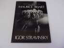 BEJART Maurice  STRAVINSKY Igor. BOCCON GIBOD Thierry -photographies  COURNAND Gilberte . Introduction &agrave; l'esth&eacute;tique de Maurice Bejart