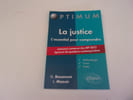 LA JUSTICE . BOZONNET G. - MAZUIR L.