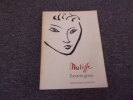 MATISSE  L'OEUVRE GRAVE. MATISSE  Biblioth&egrave;que nationale