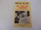 DE CALIGARI A HITLER. KRACAUER Siegfried