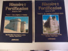 HISTOIRE DE LA FORTIFICATION JUSQU'EN 1870  2 Tomes. DELAIRE Paul Emile