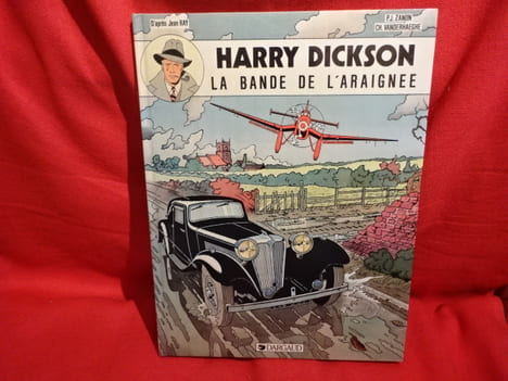 Harry Dickson. La bande de l'araignée. . [BANDE DESSINEE] - ZANON (Pascal J.), VANDERHAEGHE (Christian)