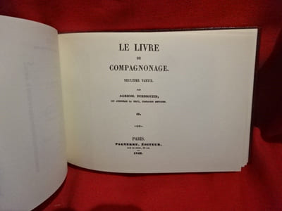 Le livre du campagnonnage.