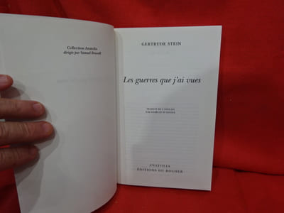 Les guerres que j'ai vues.