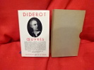 Oeuvres. . [LITTERATURE] - DIDEROT (Denis)
