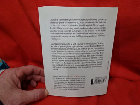 Le chagrin et le venin. La France sous l'occupation, mémoire et idées reçues. . [HISTOIRE] - LABORIE (Pierre)