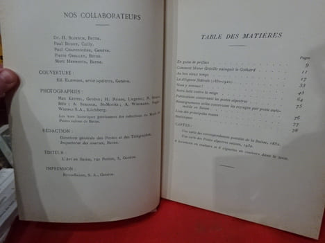 Le centenaire des postes alpestres suisses. . [HISTOIRE] - COLLECTIF