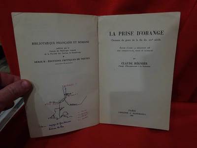 La prise d'Orange chanson de geste de la fin du XIIèmesiècle.