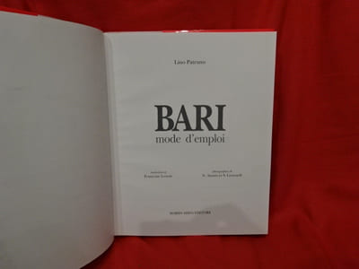 Bari mode d'emploi. 