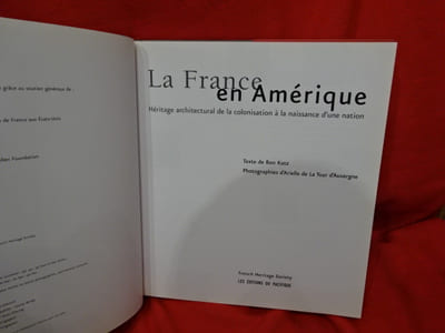 La France en Amérique. Héritage architectural. 