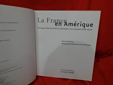 La France en Amérique. Héritage architectural. . [ART] - KATZ (Ron)