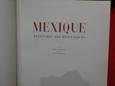 Mexique peintures pré-hispaniques. 