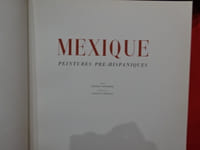 Mexique peintures pré-hispaniques.