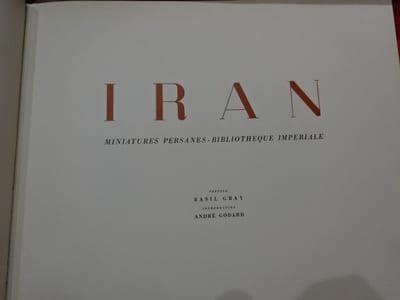 Iran miniatures persanes-Bibliothèque impériale.