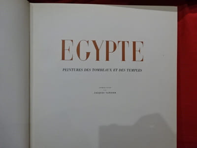Egypte peintures des tombeaux et des temples.