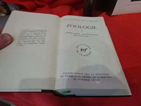 Zoologie-Tomes I, II, III et IV. . [SCIENCE] - SOUS LA DIRECTION DE PIERRE-PAUL GRASSÉ, DE L'INSTITUT, ET D'ANDRÉE TÉTRY