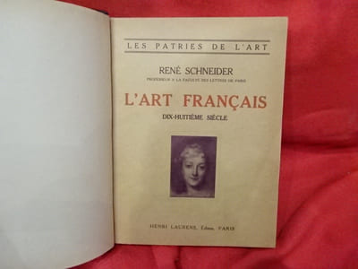 L'art français. Dix-septièmesiècle. 