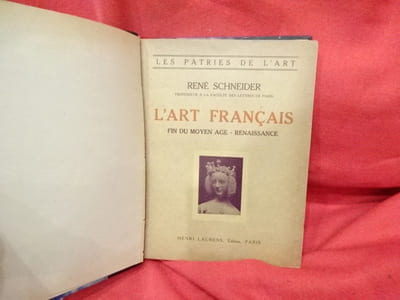 L'art français. Fin du moyen âge-Renaissance. 