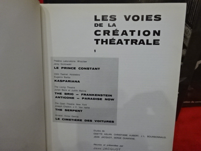 LITTERATURE] - COLLECTIF - Les voies de la création théâtrale