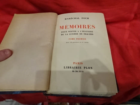 Mémoires pour servir à l'histoire de la guerre (1914-1918). . [HISTOIRE] - FOCH (Maréchal)