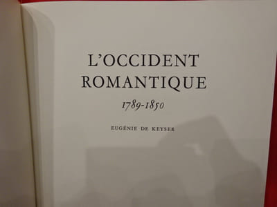 L'Occident romantique (1789-1850). 