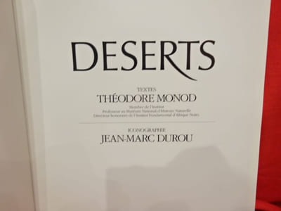 Déserts. 