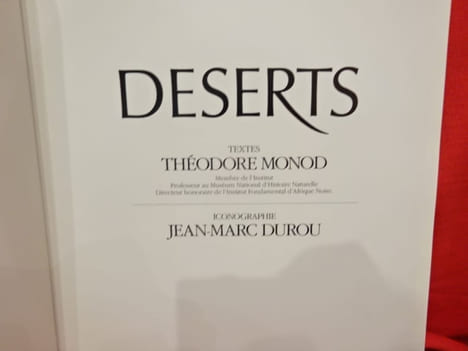 Déserts. . [ART] - MONOD ET DUROU (Théodore et Jean-Marc)