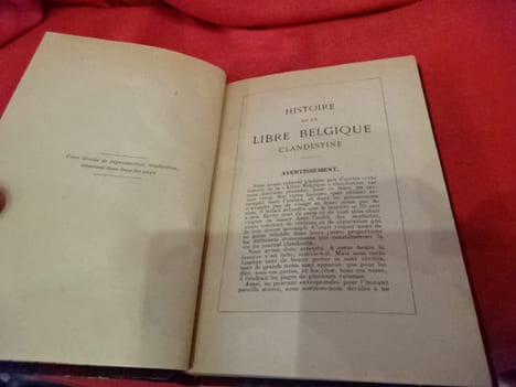 Histoire de la libre Belgique clandestine. . [HISTOIRE] - ISTORICOS ((Pierre GOEMAERE))