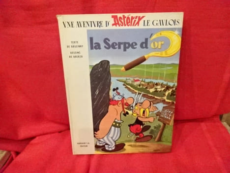 La serpe d'or. . [BANDE DESSINEE] - GOSCINNY (René), UDERZO (Albert)